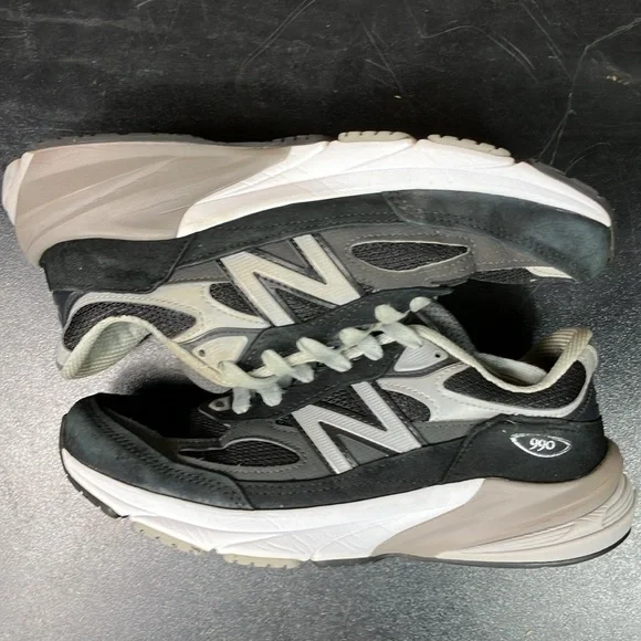 New Balance 990 v6 Made in USA W990BK6 Athletic Running Sneaker Shoes‎ Women 8.5 - Picture 9 of 10